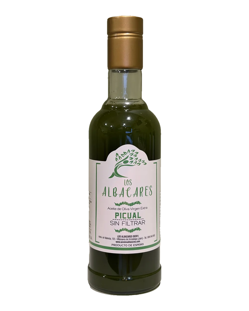 AOVE Los Albacares PICUAL SIN FILTRAR