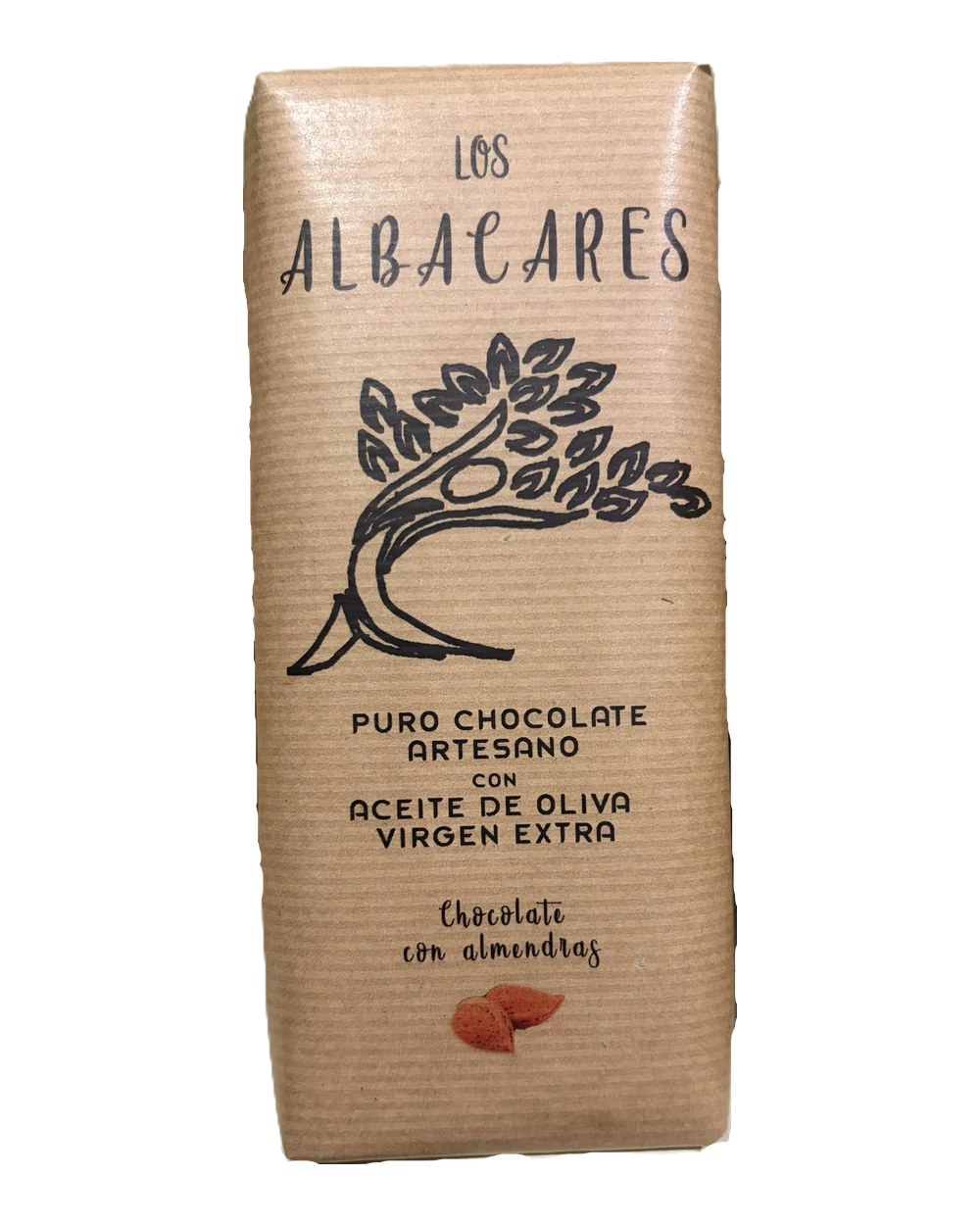 Chocolate con AOVE con Almendras