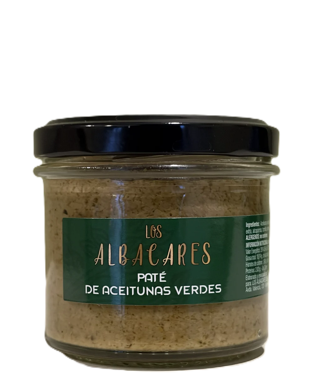 Los Albacares PATÉ DE ACEITUNAS VERDES